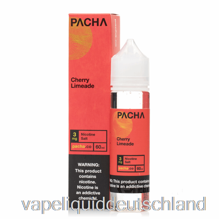 Kirschlimonade - Pacha - 60 Ml 0 Mg Vape Deutschland